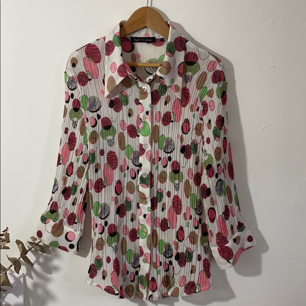 Violet & Claire Button Down Shirt
